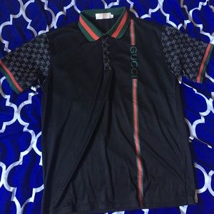 “Gucci” Polo Shirt